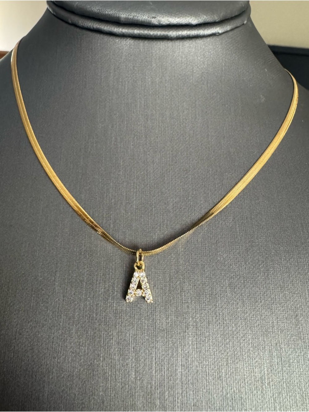 New Crystal A Initial Necklave